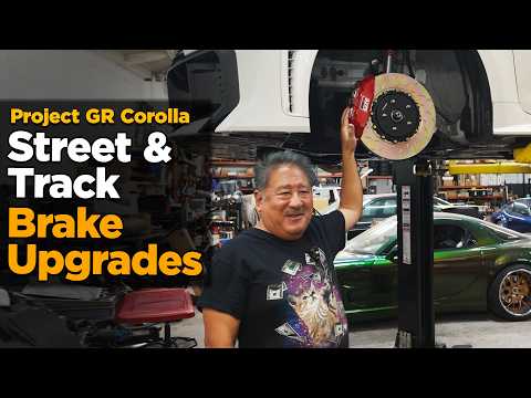 Project GR Corolla Street & Track Brake Upgrades