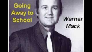 WARNER MACK - Going Away to School (1958)