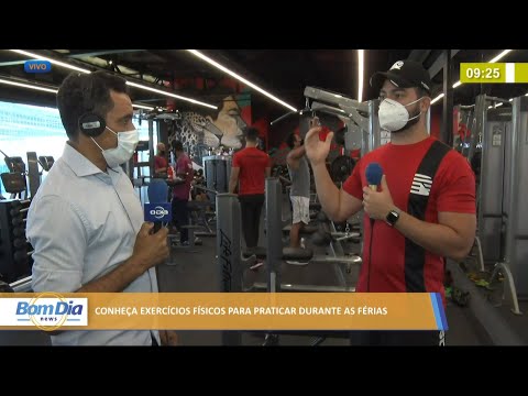 Conheça exercícios físicos para praticar durante as férias 14 07 2021