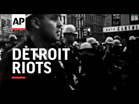 Detroit Riots - 1967 | Movietone Moment | 23 July 2021