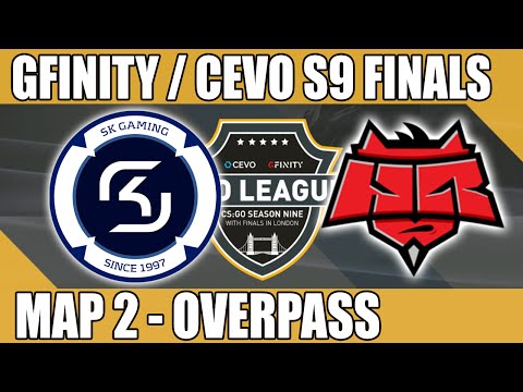 Hellraisers vs SK Gaming | Semi Finals Map 2 (Overpass) Gfinity/CEVO Season 9 Finals (30.04.2016)