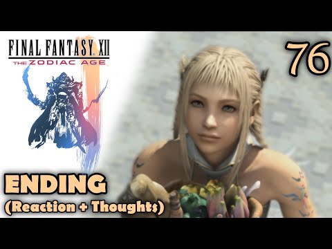Final Fantasy XII The Zodiac Age [Playthrough] | Part 76 | Ending (Reaction + Thoughts)