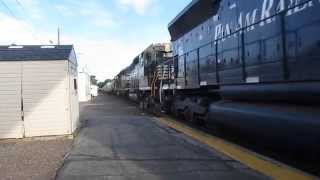 preview picture of video 'EDPO with Pan Am & Norfolk Southern mixed freight in Ayer MA'