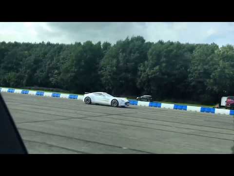 M5 F10 800 HP -vs- Aston Martin One-77 (7.3 litre V12)