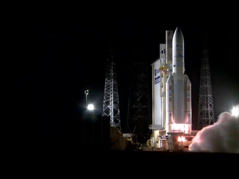 An “Epic” launch: Arianespace’s Ariane 5 soars to success for long-time customer Intelsat