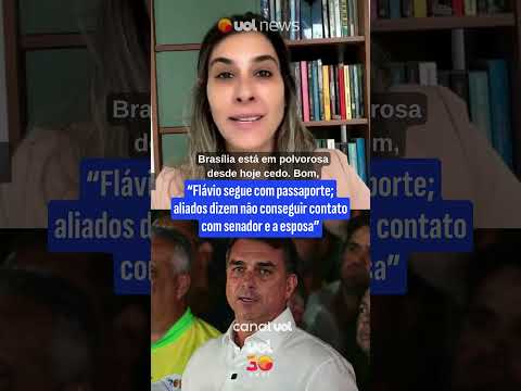 Flávio segue com passaporte; aliados dizem não conseguir contato com senador e a esposa | Casado