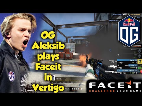 OG Aleksib plays Faceit in Vertigo