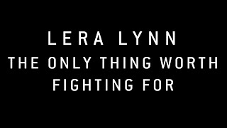 True Detective (Music from the HBO Series) - Lera Lynn - The Only Thing Worth Fighting For (Lyrics)