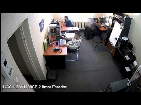 Купольная HDCVI камера Dahua HAC-HDW1100S 2.8 mm день