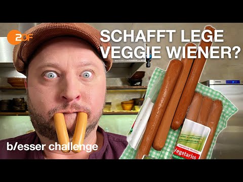 Wurst Wunder: Sebastian soll vegetarische Würstchen selber machen | b/esser challenge
