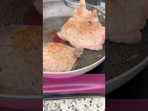 Chuletas De Cerdo A La Crema | El Sabor de la Alegría