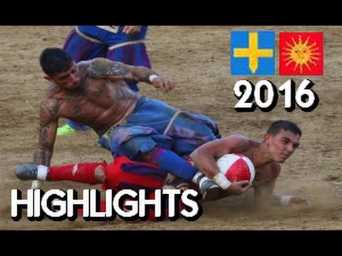 Calcio Storico 2016 ● Azzurri - Rossi ● Highlights