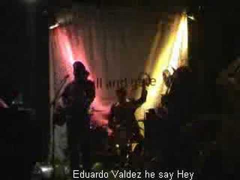 Eduardo Valdez he say Hey! debut gig 2006