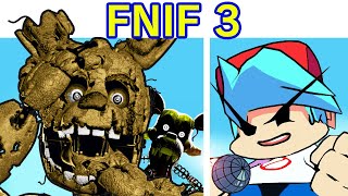 Friday Night Funkin' VS Five Night In Funkin 3 DEMO (FNF Mod) (Five Nights at Freddy's 3/FNaF 3)