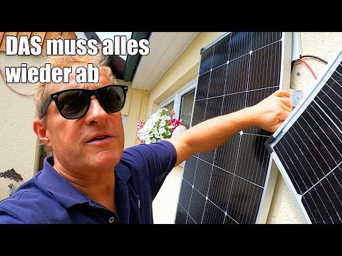 Blackout Vorbereitung 26 - Solarmodule müssen alle wieder ab 😎 AddiHabibi Vlog