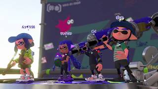 フレンド合流でスクイックリンデビューしてみた（字幕実況）[スプラトゥーン２]