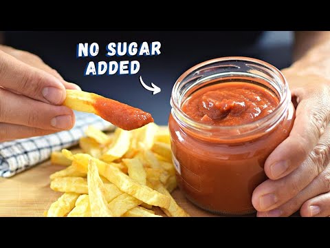 I'm obsessed with this sugar-free ketchup I made from scratch.