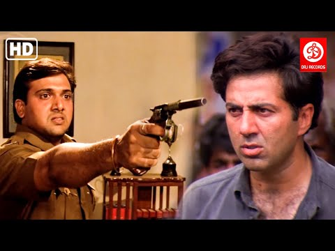 सनी देओल और गोविंदा की ख़तरनाक लड़ाई | Sunny Deol VS Govinda Action Scenes | Bollywood Hindi Movie