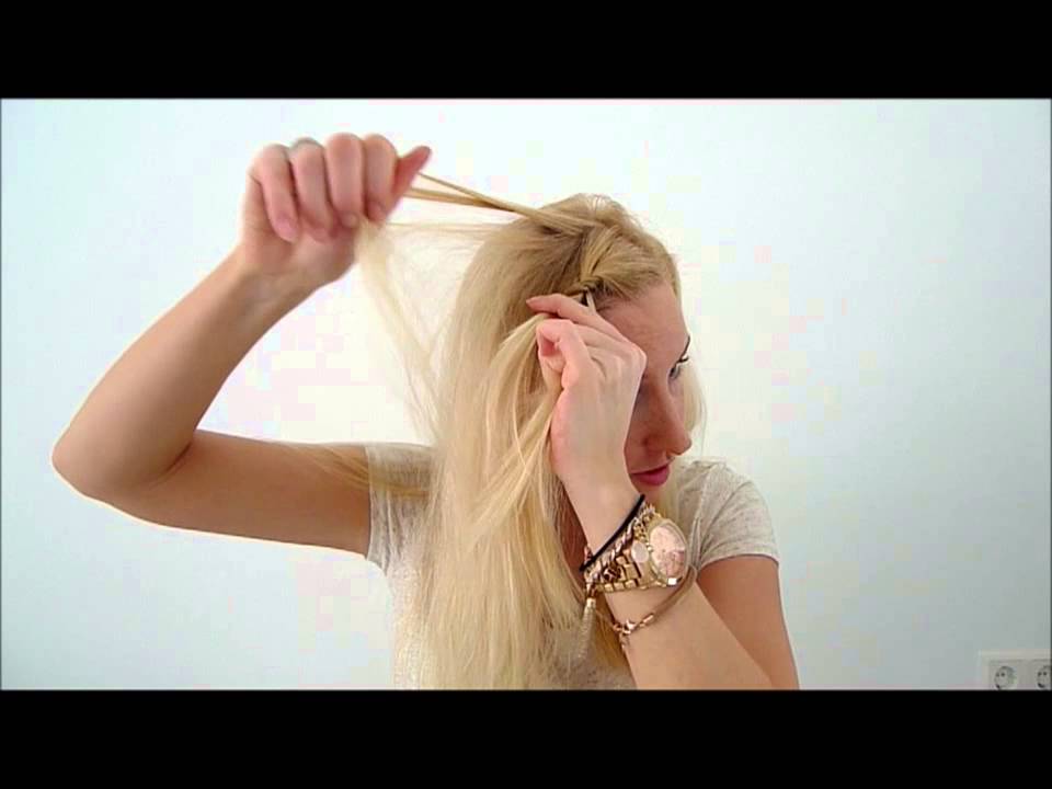 Tutorial: Waterfall braid (watervalvlecht)