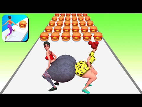Twerk Race 3D - All Levels Gameplay Android,ios game Mobile Game (Levels 36-37)