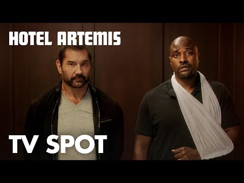 Thumbnail of the video: Sportscenter Checks Into Hotel Artemis | Open Road Films