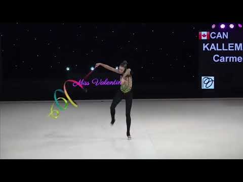 🇨🇦 Carmel Kallemaa - ribbon (CAN) Miss Valentine 2025