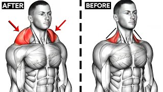 8 BEST EXERCISE TRAPEZIUS WORKOUT 🔥