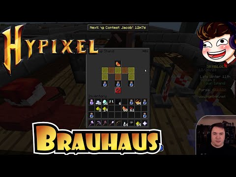 Unbelievable: Brewing Potions in HyPixel Skyblock?!