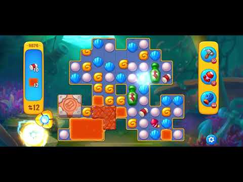 Fishdom level 9876 no boosters フィッシュダム ノーマル