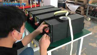 how to make a solar powerwall 51.2V 200AH lithium ion battery