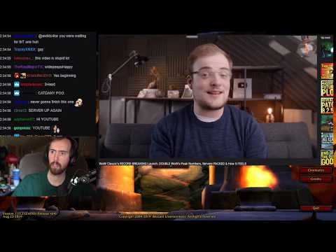 Asmongold's Reaction to WoW Classic’s RECORD BREAKING Launch: DOUBLE WoW’s Peak Numbers