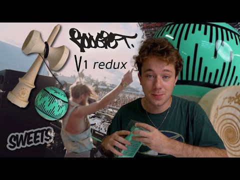 *New & Improved* BOOGIE T. V1 Redux Kendama UNBOXING - Sweets Kendamas