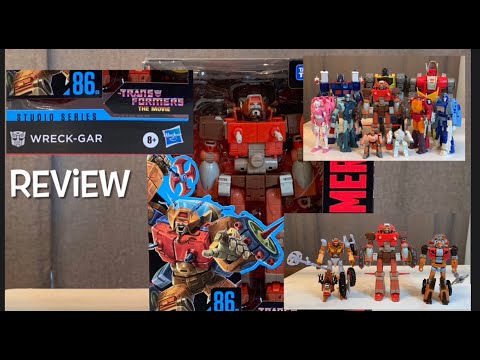 Transformers: Studio Series ‘86(09) - Voyager Wreckgar video review and comparisons ????
