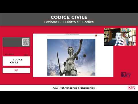 Codice civile - Lezione 1 - Il Diritto e il Codice