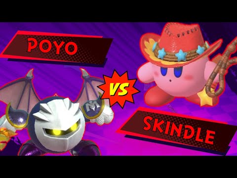Poyo (Meta Knight) vs Skindle (Whip) - Kirby Fighters 2 - ASG5