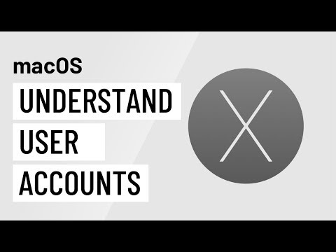macOS基礎知識。用戶賬戶 (macOS Basics: User Accounts)