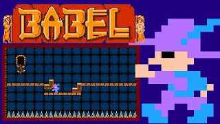 Tower of Babel (Famicom, 1986) – Standard Mode, All 64 Floors Cleared