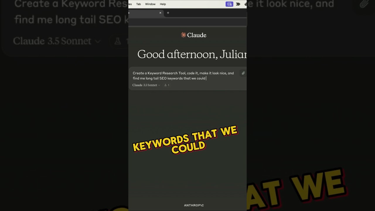 How to Create 1 Click AI SEO Tool 🤯