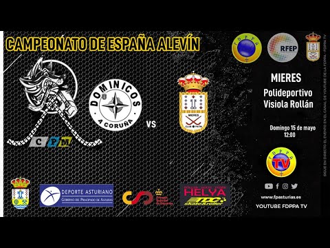 EN DIRECTO: CAA DOMINICOS vs CP MIERES  - CAMPEONATO  DE ESPAÑA ALEVÍN 2022