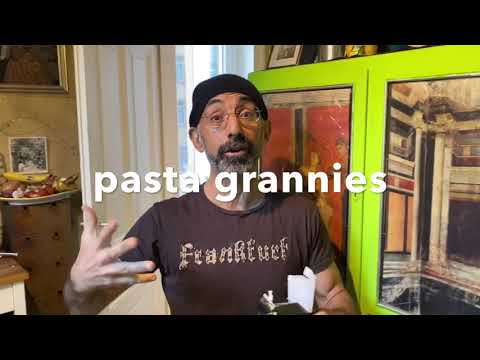 Spaghetti  alla Catanese.     maccheroni with sardines and capers