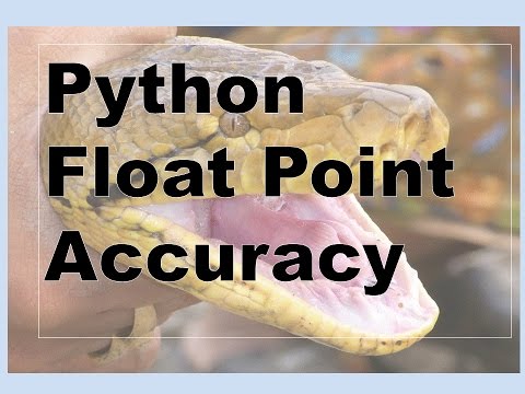 110 Python Floating Point Accuracy
