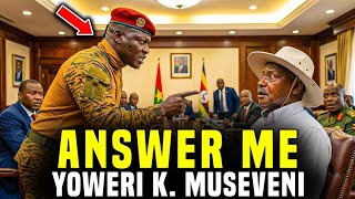 Ibrahim Traoré Challenged Yoweri Museveni - The Room Fell Silent After One Question