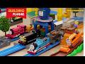 Thomas The Tank Engine Plarail Terence Deluxe Action And Sodor Airport TOMY FANCLUB