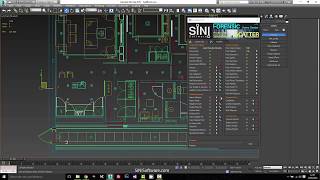 SiNi Forensic is our scene checker and repair tool. Working with a bad scene file can cause multiple workflow problems. Empty objects can crash or prolong simulations time. Cad block and Linked composites clog up your scene file.