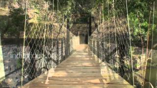 Kunthi Hanging Bridge in Silent Valley, Palakkad