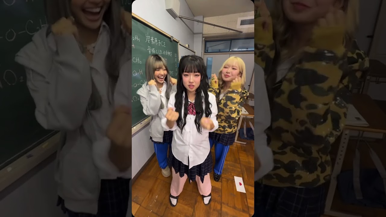 【一生友子コラボ】ゆなが告白される瞬間に遭遇しました、、、#おさき #さくら #ゆのん #あみか#ウンパルンパ