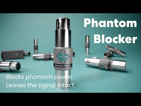 Triton Audio Phantom Blocker In Line Phantom Power Blocker 2022 - Present - Nickel image 2