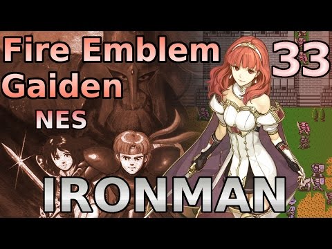 Fire Emblem Gaiden BLIND IRONMAN Lets Play  - #33 - What's up Geyse? Desert Fortress approach!