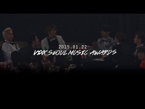 150122 서울가요대상 현아 선배님에게 인사한 원식이'ㅡ' 기쁨을 주체하지 못하는데...