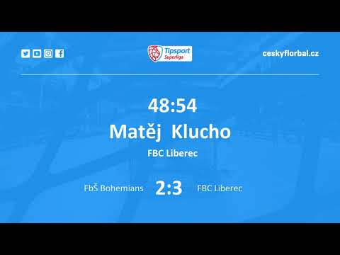Highlights 6. kolo Tipsport Superligy - FbŠ Bohemians vs. FBC Liberec - 2:5